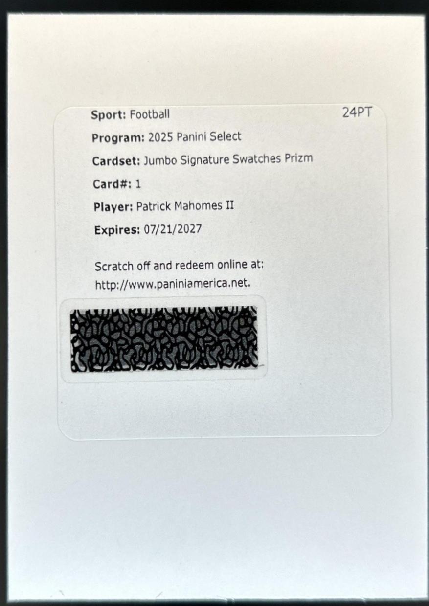 Patrick Mahomes II #1