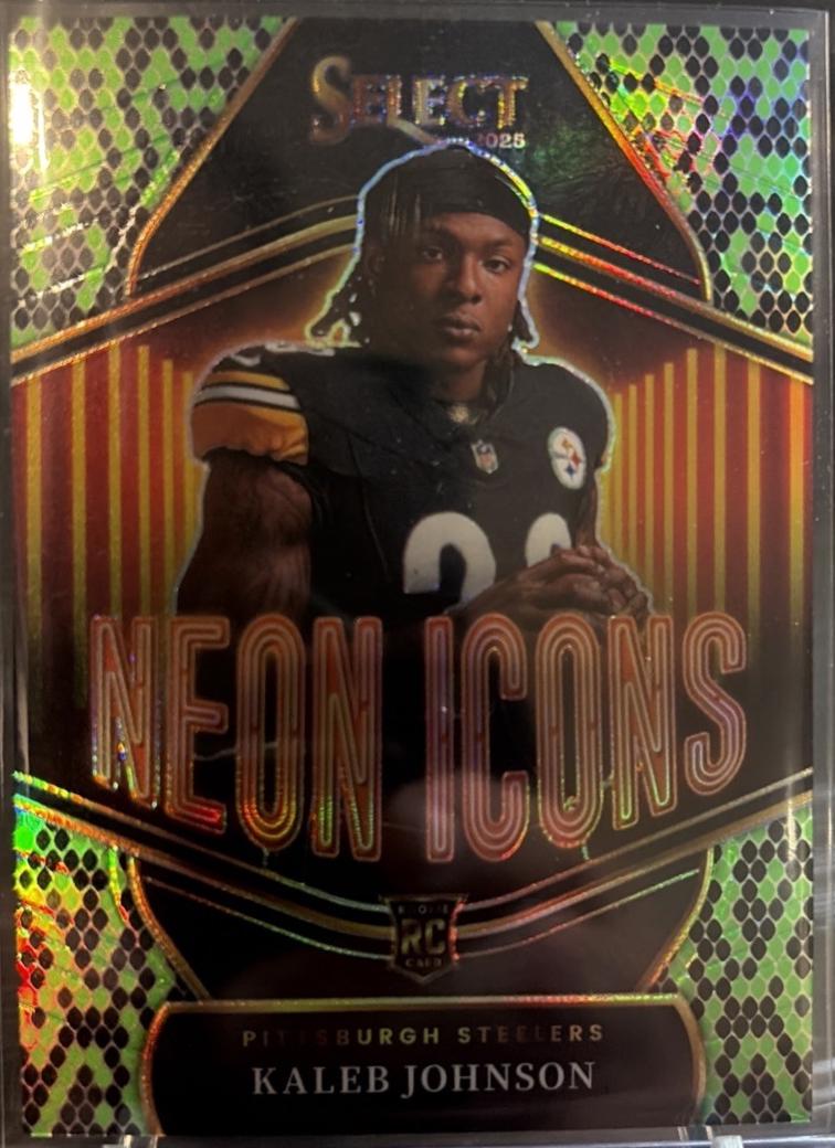 Kaleb Johnson [Green Black Snakeskin] #22