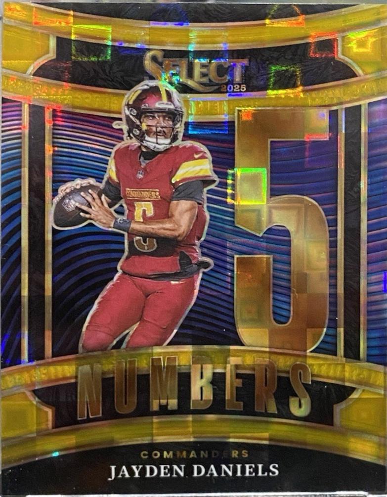Jayden Daniels [Gold Prizm] #22