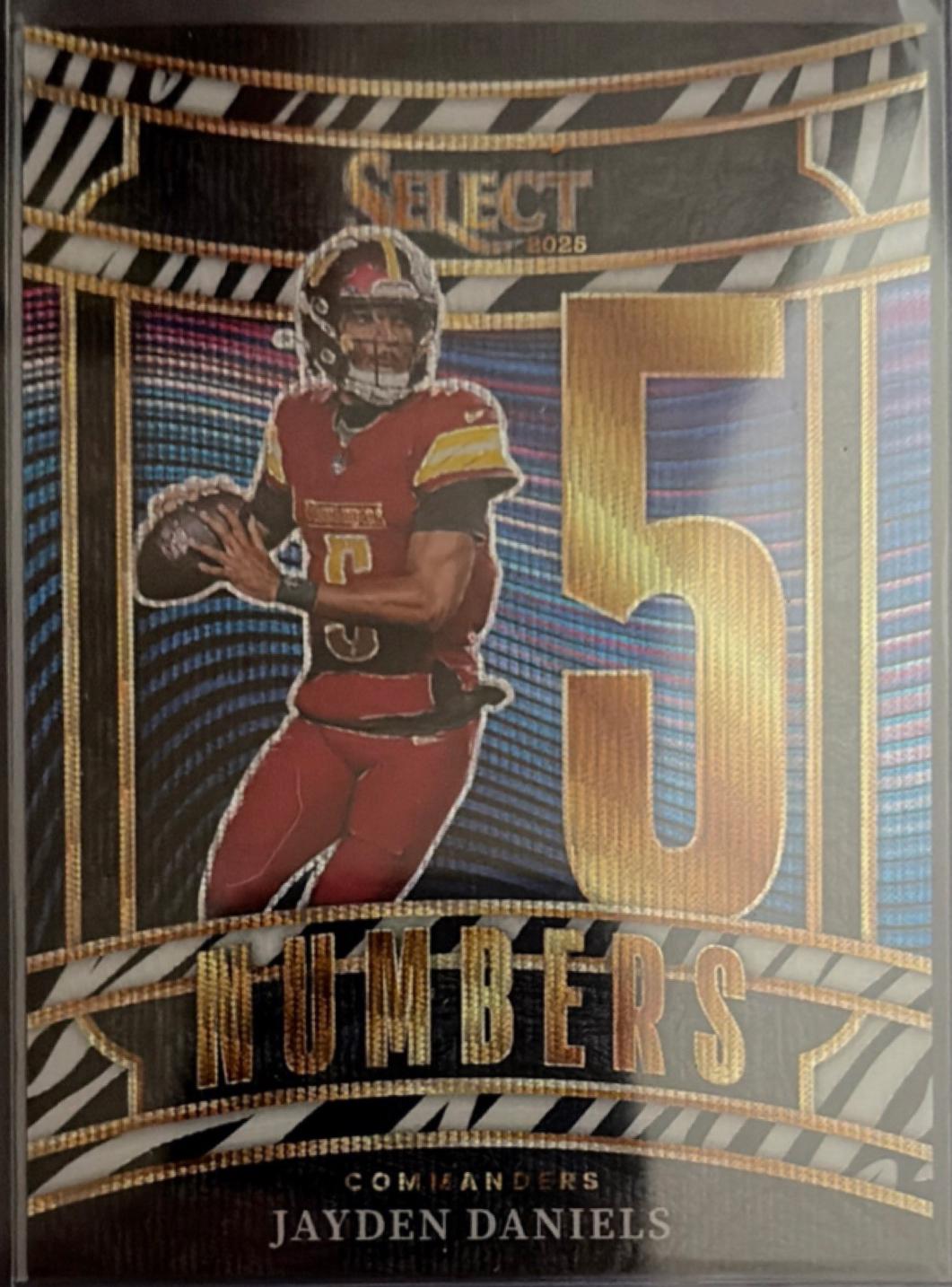 Jayden Daniels [Zebra Prizm] #22