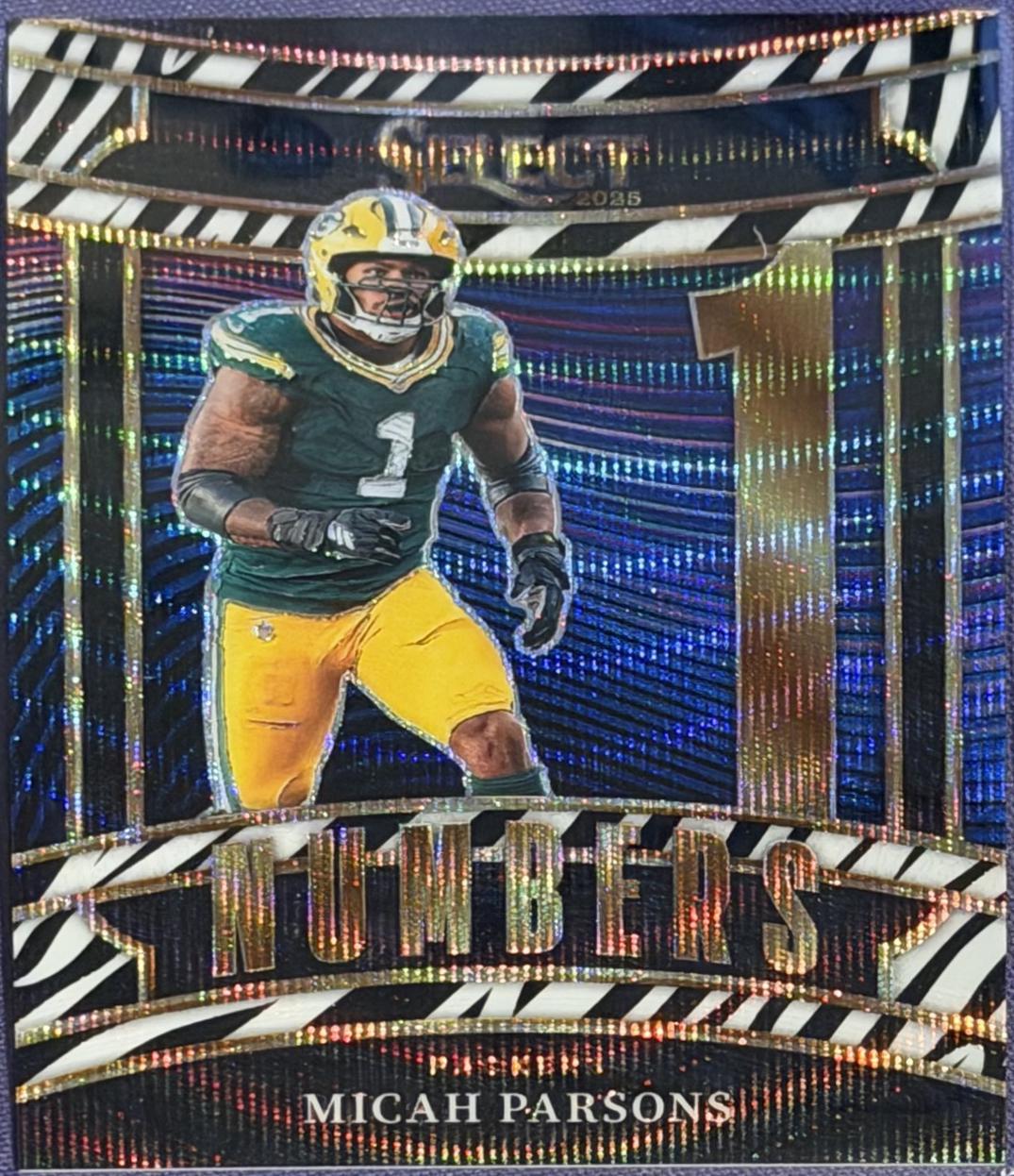 Micah Parsons [Zebra Prizm] #5