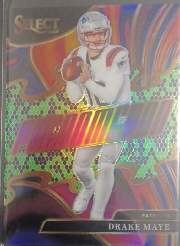 Drake Maye [Green Black Snakeskin] #19