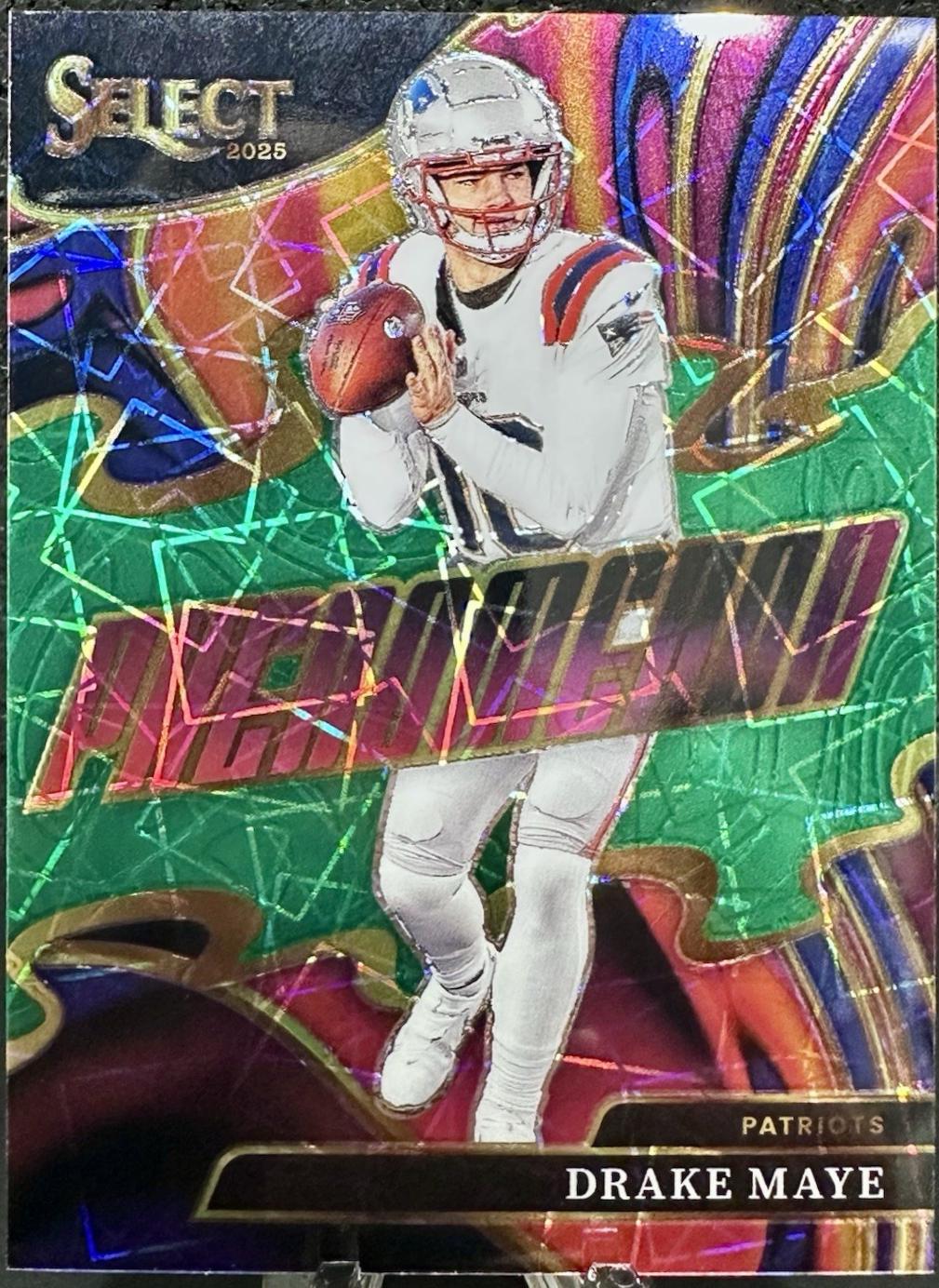 Drake Maye [Green Prizm] #19