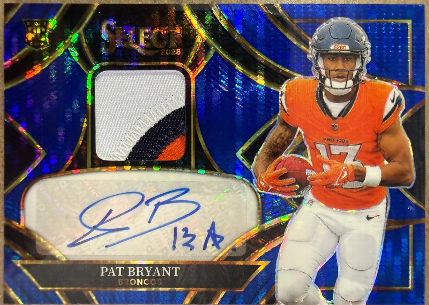 Pat Bryant [Blue Prizm] #RSI-PBT