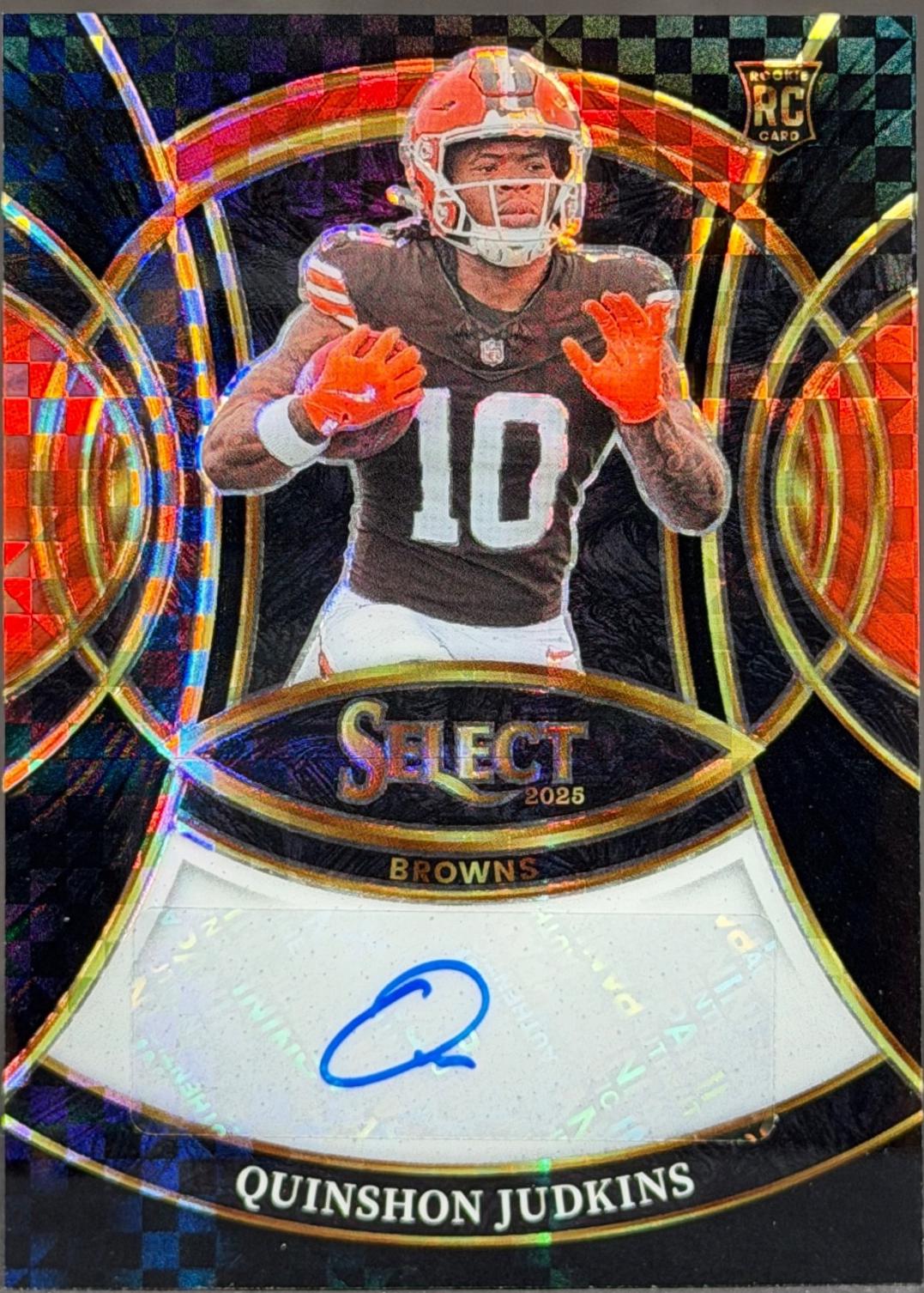 Quinshon Judkins [Black Prizm] #RSI-QJS