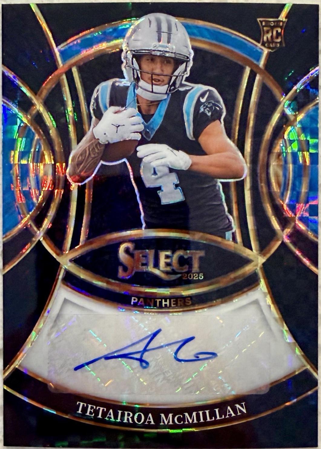 Tetairoa McMillan [Black Prizm] #RSI-TMN