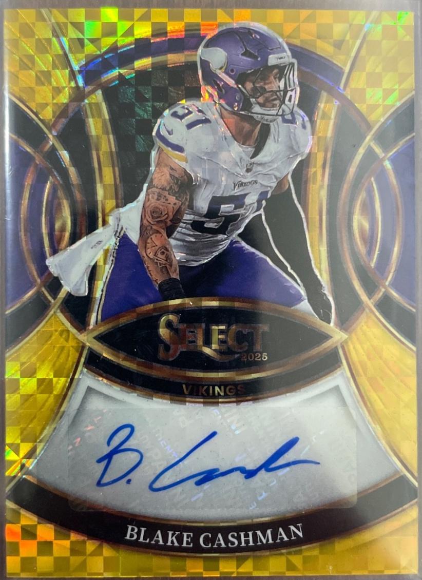 Blake Cashman [Gold Prizm] #16