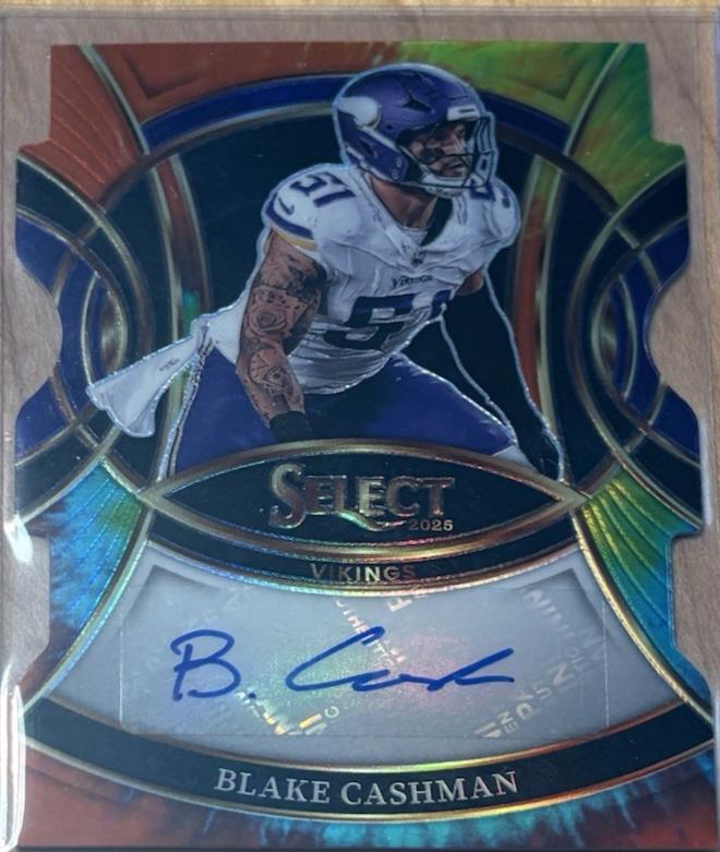 Blake Cashman [Tie-Dye Prizm Die-Cut] #16