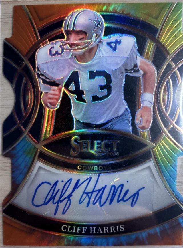 Cliff Harris [Tie-Dye Prizm Die-Cut] #20