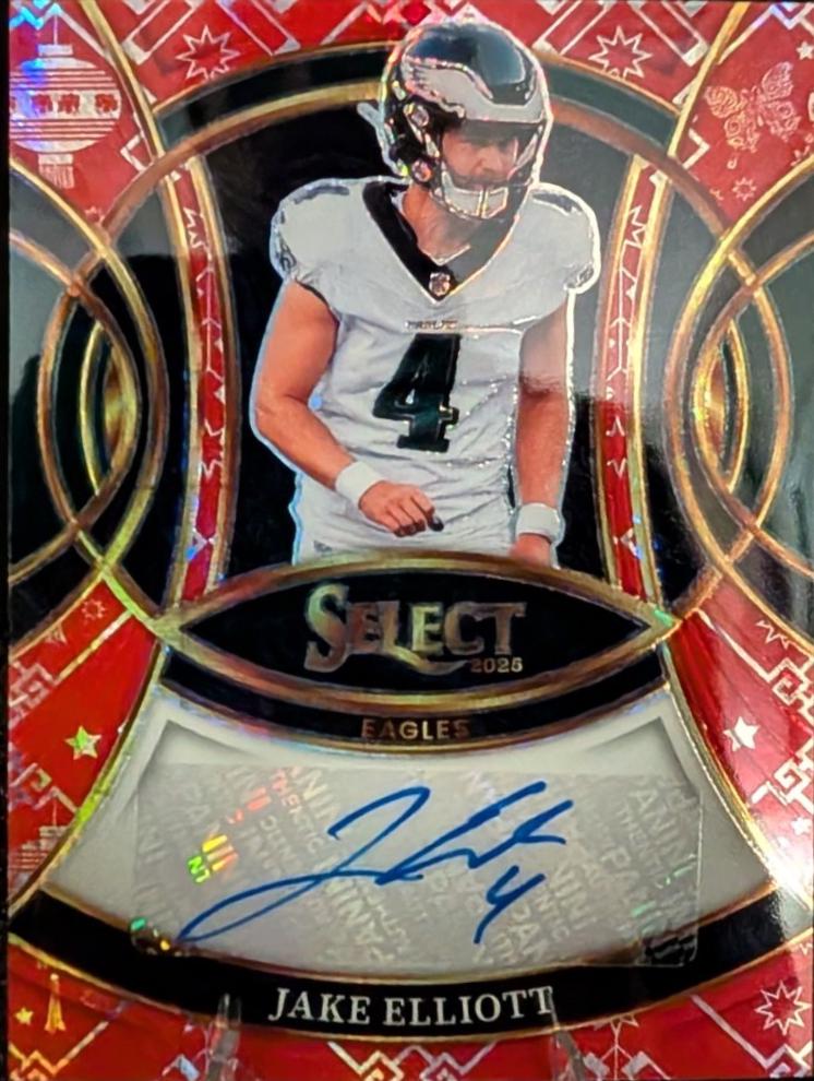 Jake Elliott [Lucky Envelope Prizm] #17