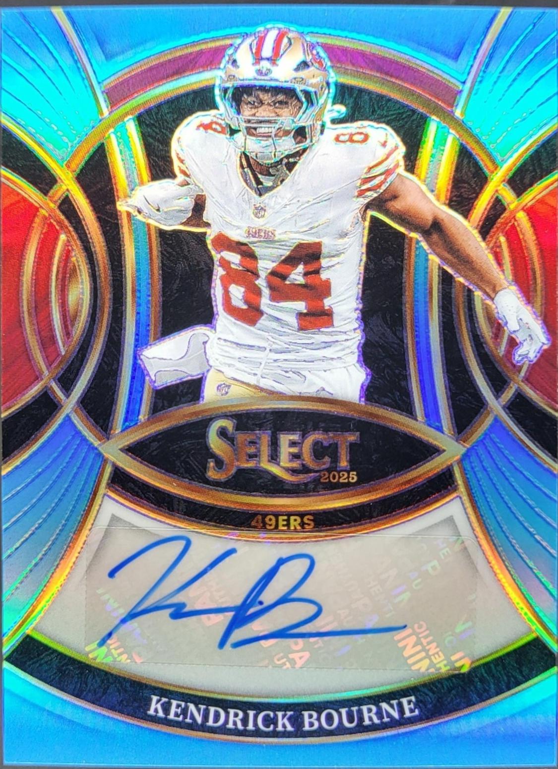 Kendrick Bourne  [Light Blue Prizm] #25