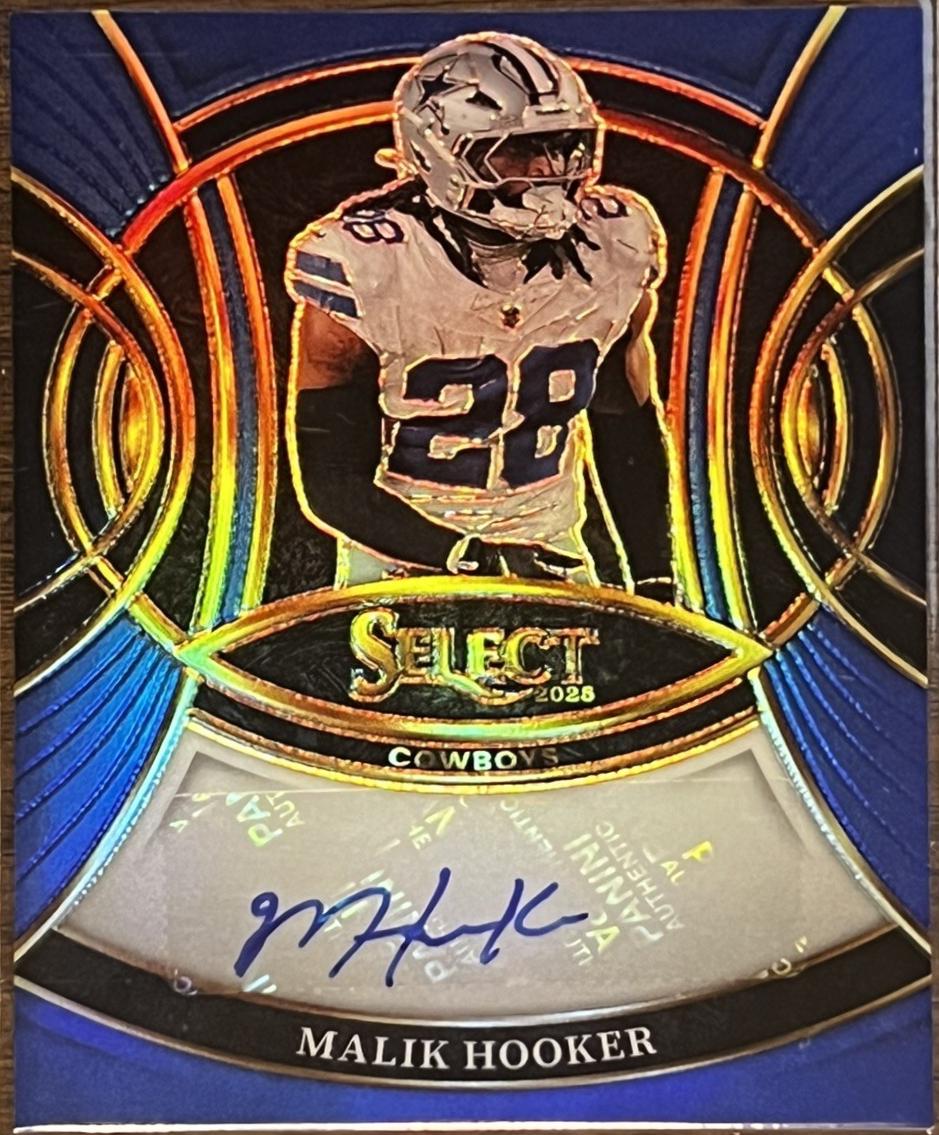Malik Hooker [Blue Prizm] #4