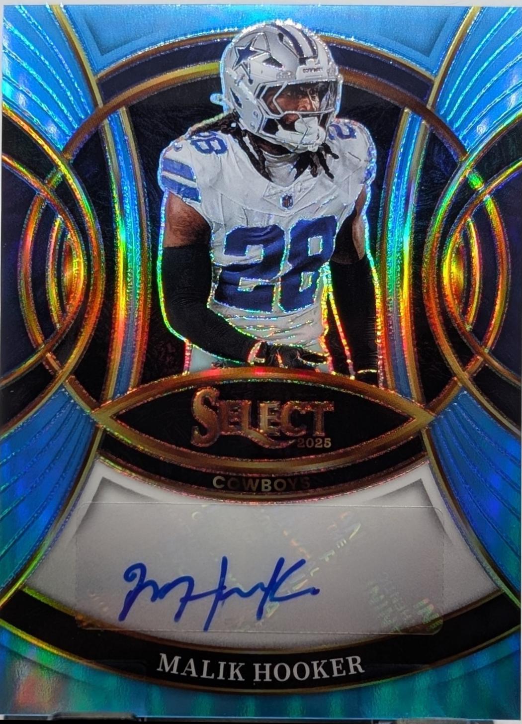 Malik Hooker [Light Blue Prizm] #4