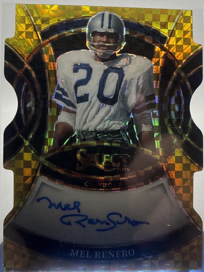 Mel Renfro [Gold Prizm Die-Cut] #52