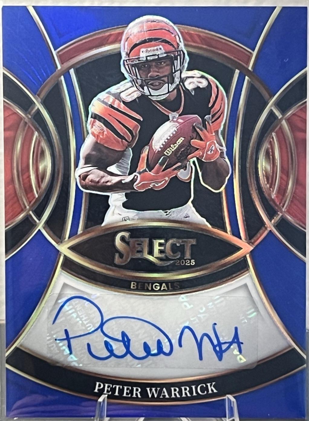 Peter Warrick [Blue Prizm] #47
