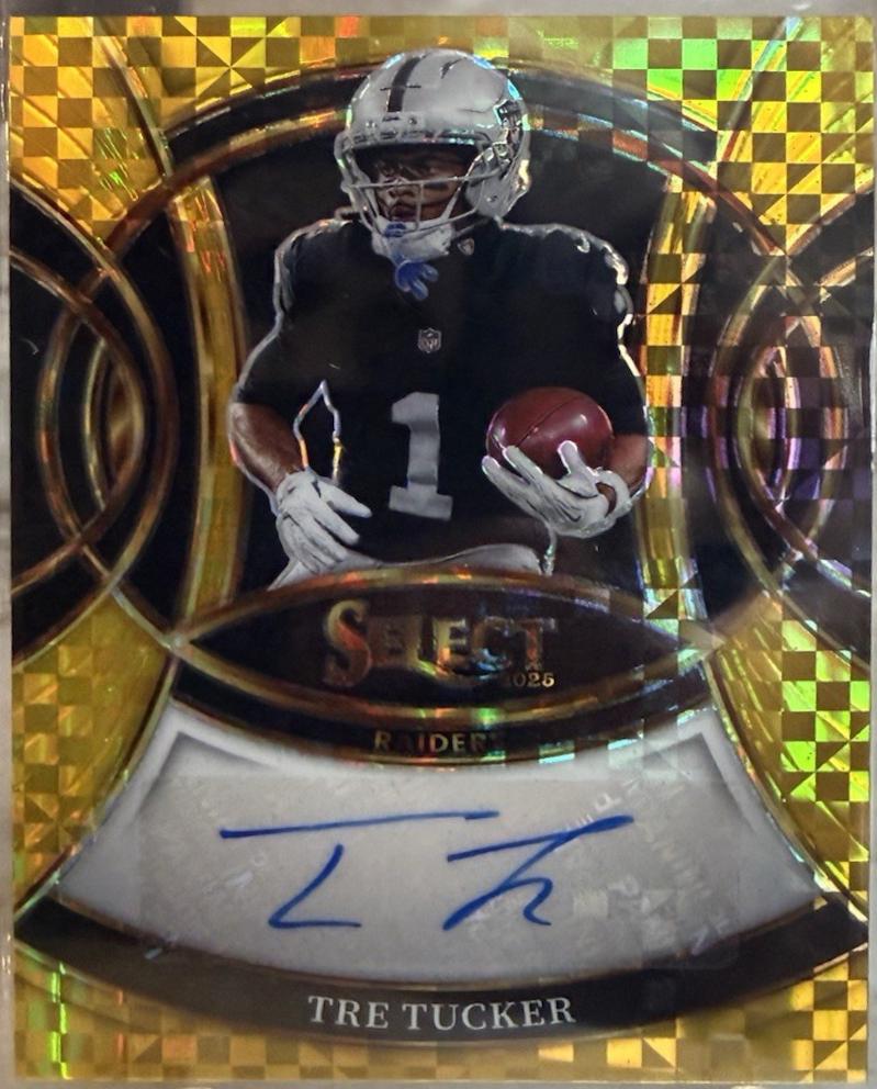 Tre Tucker [Gold Prizm] #22