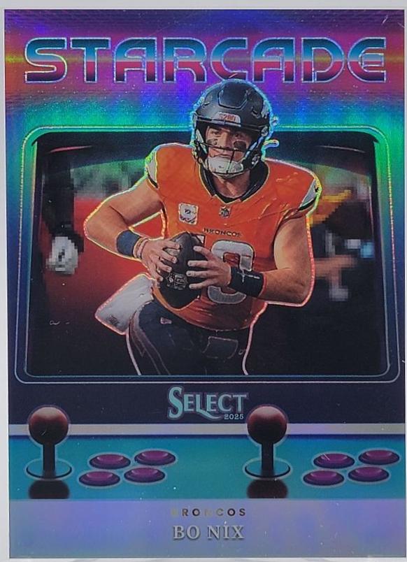 Bo Nix [Black Prizm] #23
