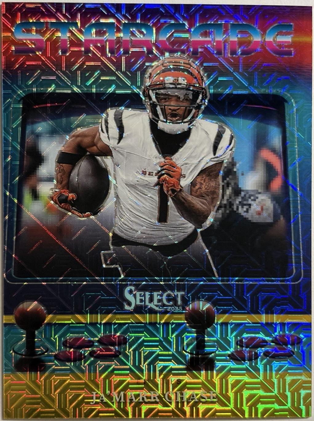 Ja'Marr Chase [Gold Prizm] #5