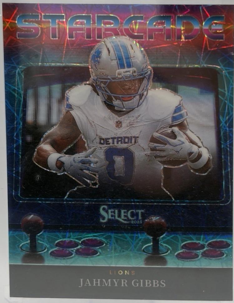 Jahmyr Gibbs [Black Prizm] #10
