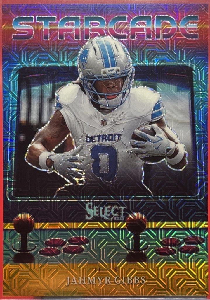 Jahmyr Gibbs [Gold Prizm] #10