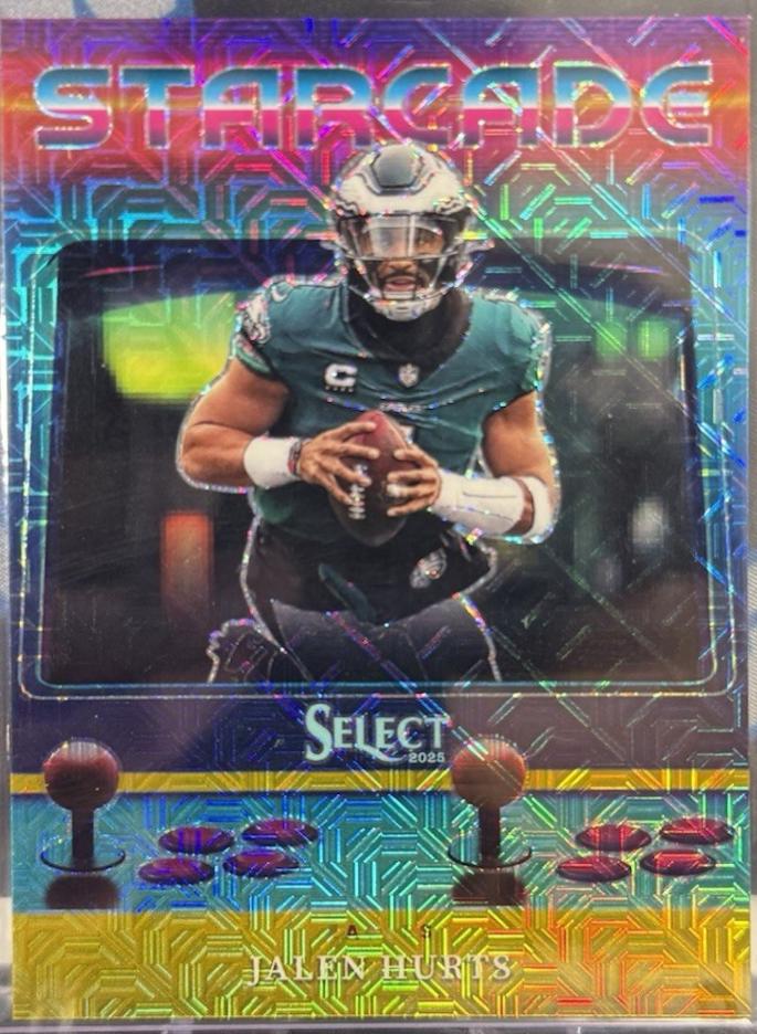 Jalen Hurts [Gold Prizm] #3