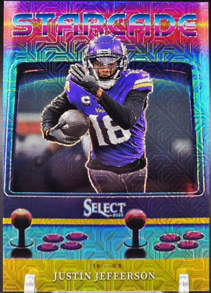 Justin Jefferson [Gold Prizm] #13