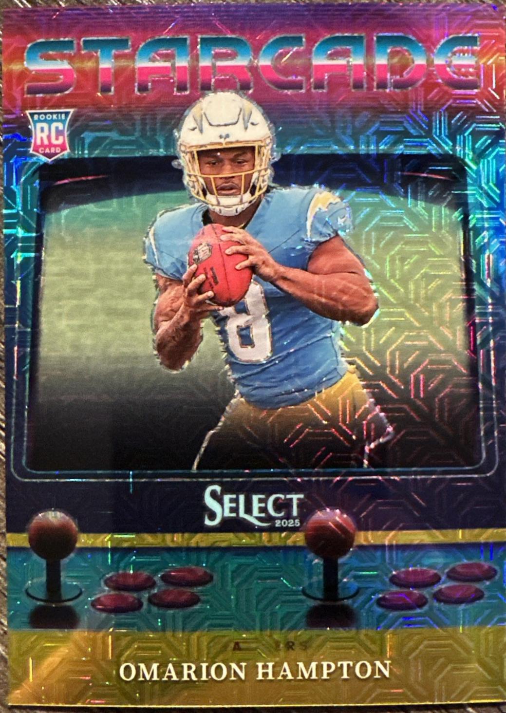Omarion Hampton [Gold Prizm] #22