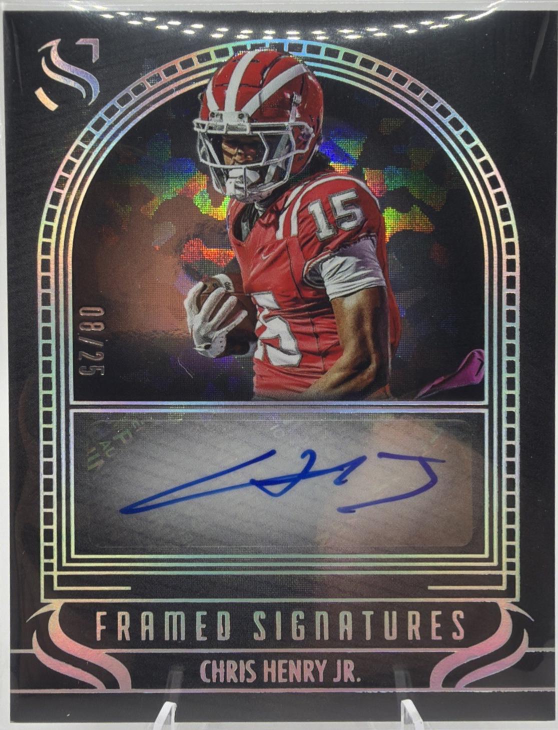 Chris Henry Jr. [Cracked Ice] #12