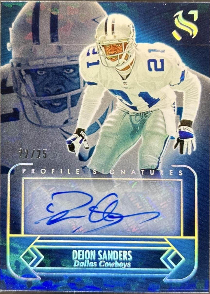 Deion Sanders [Cracked Ice] #1