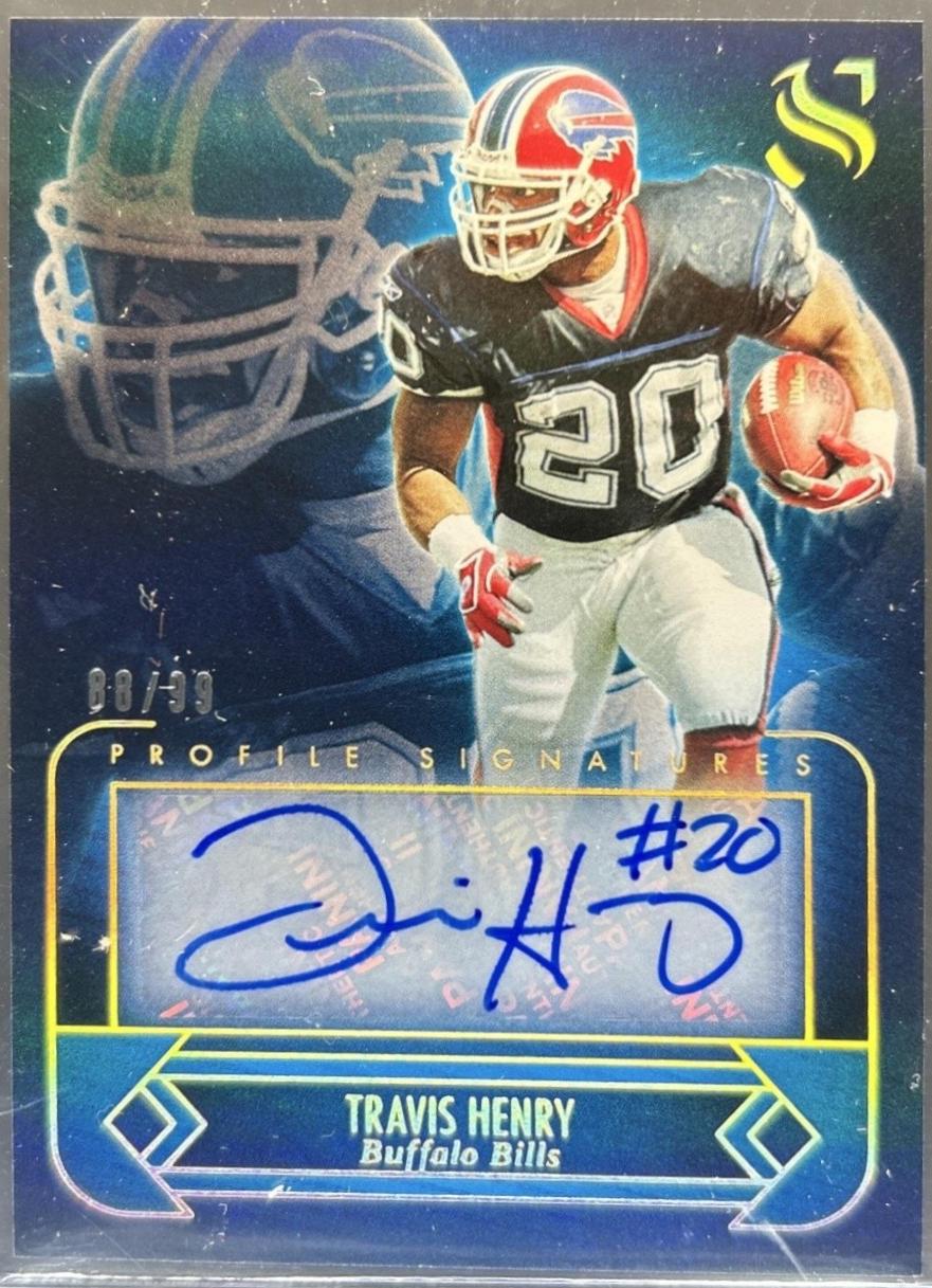 Travis Henry [Holo Gold] #25