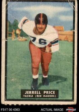 Jerrell Price [UN Rubbed] #16