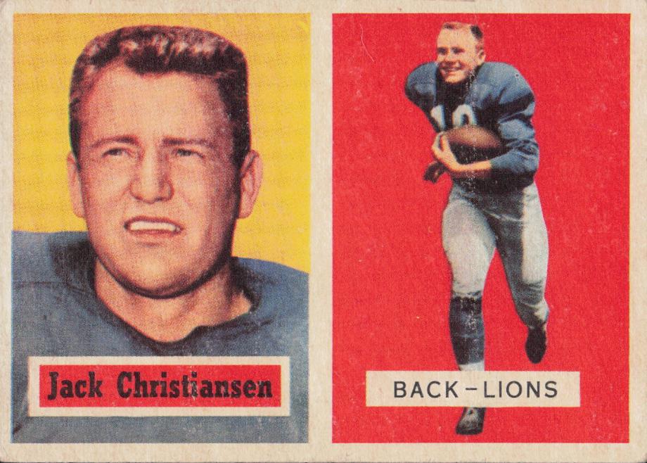 Jack Christiansen #106