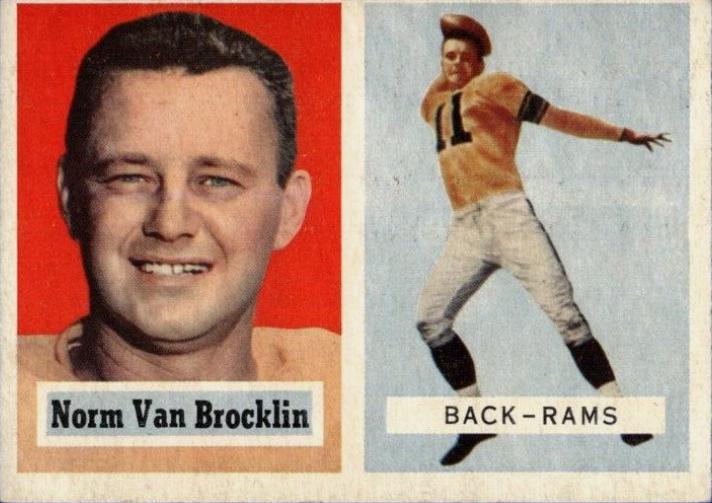 Norm Van Brocklin #22