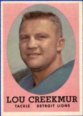 Lou Creekmur #81