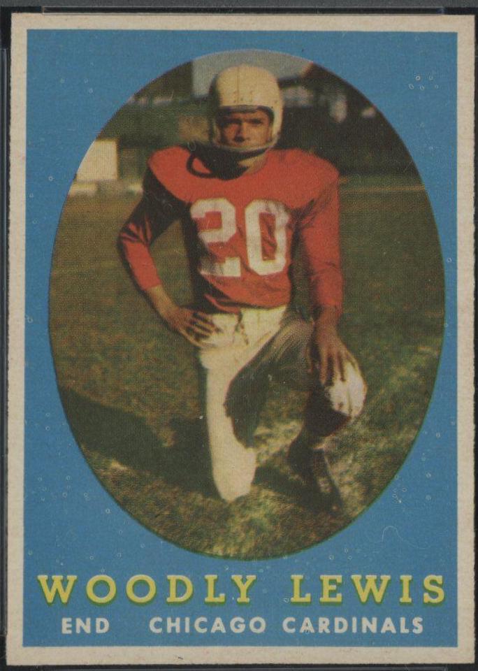 Woodley Lewis [Misspelled Woodly Front] #82