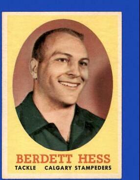 Berdett Hess #83