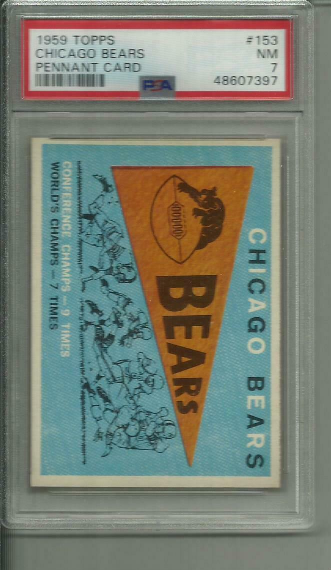 Chicago Bears [Pennant Card] #153