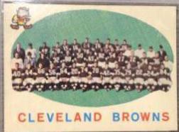 Cleveland Browns [Checklist Back] #161