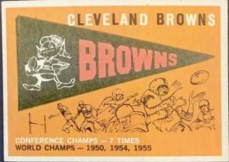 Cleveland Browns [Pennant Card] #38