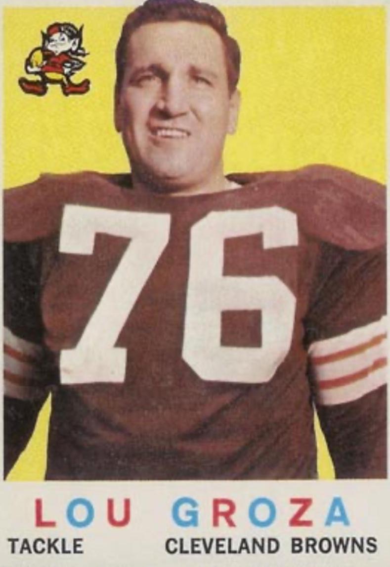 Lou Groza #60