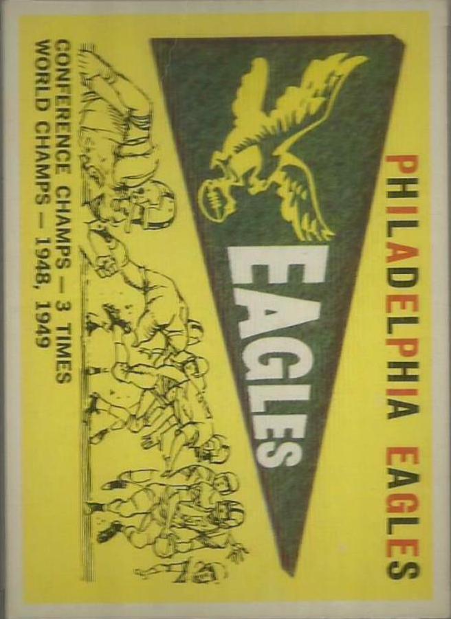 Philadelphia Eagles [Pennant Card] #83