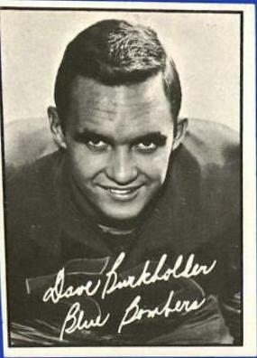 Dave Burkholder #118