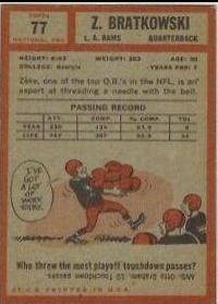 Zeke Bratkowski #77