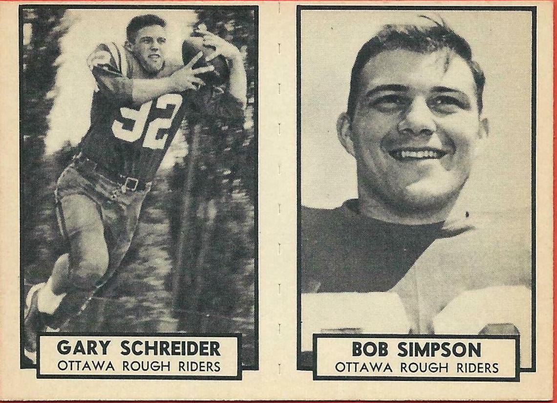 Gary Schreider, Bob Simpson