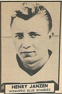Henry Janzen #156 #156