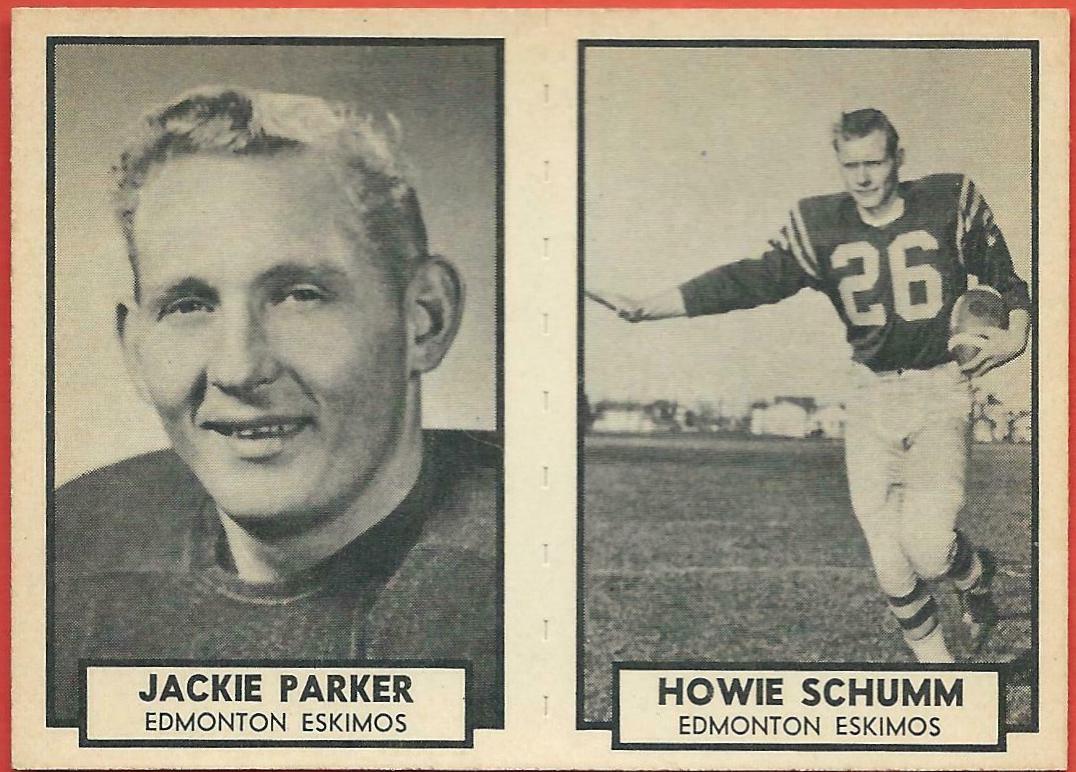Jackie Parker, Howie Schumm