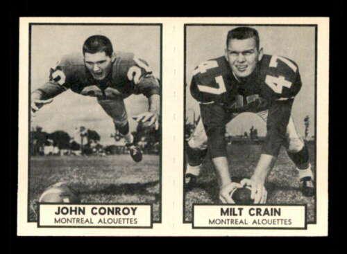 John Conroy, Milt Crain