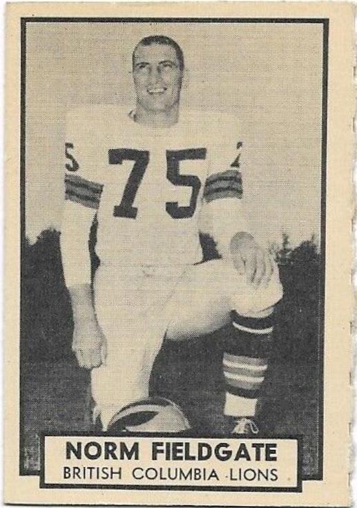 Norm Fieldgate #9