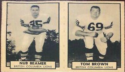 Nub Beamer, Tom Brown