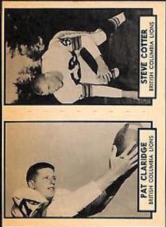 Pat Claridge, Steve Cotter